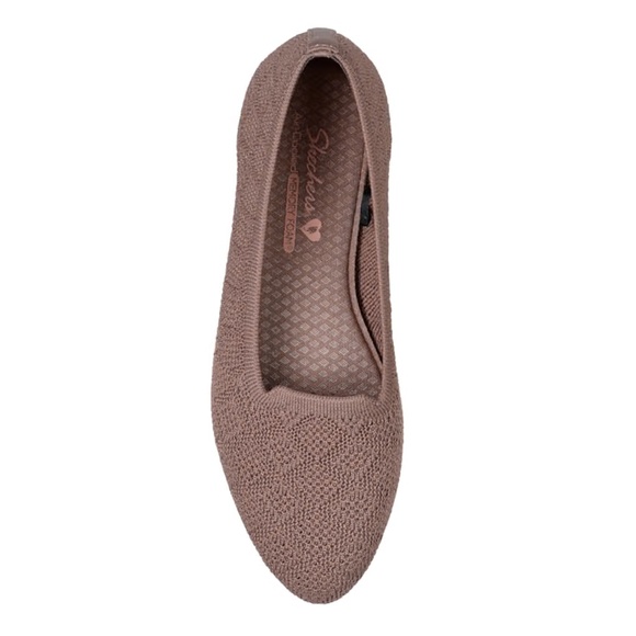 Skechers Slip-On Flat Taupe Size 7 - Picture 4 of 7